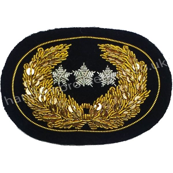 Complete Your Civil War Look with the American Civil War ACW Officer Hat or Kepi Braided Badge