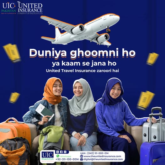 "United Insurance Pakistan: Reliable Travel Protection for Every Journey"
