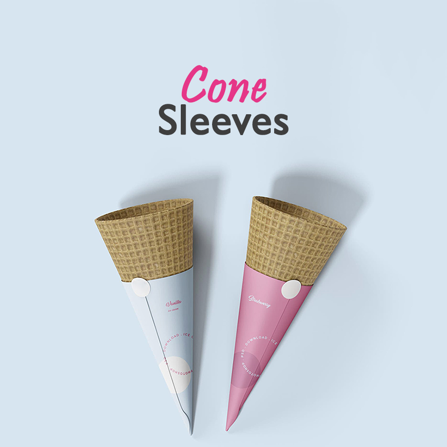 Custom Cone Sleeves: Elevate Your Chocolate Gems
