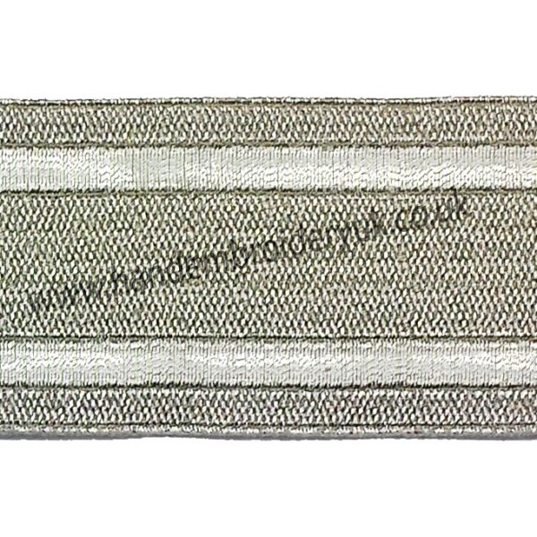 Silver Braid 40mm – The Perfect Trim for Uniforms, Costumes, and Fancy Dress Outfits